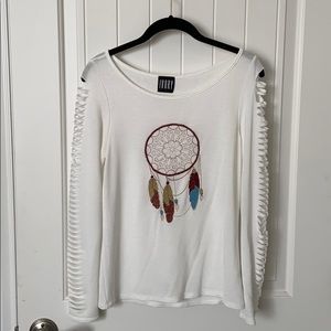 🌟Long sleeve shirt with dream catcher🌟 Last Chance